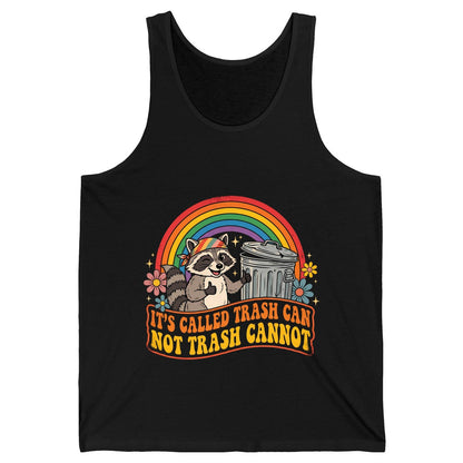 It's Called Trash Can Not Trash Cannot raccoon Tank Top Black product mockup