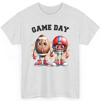 Game Day american football T-Shirt Ash product mockup