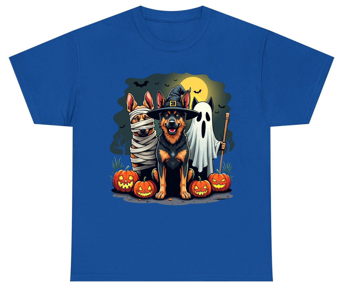 Halloween Dogs in Costumes Halloween dogs Youth T-Shirt Royal product mockup