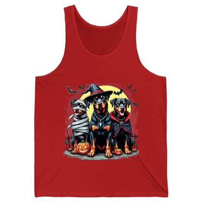 Rottweiler Halloween Costumes rottweiler Tank Top Red product mockup