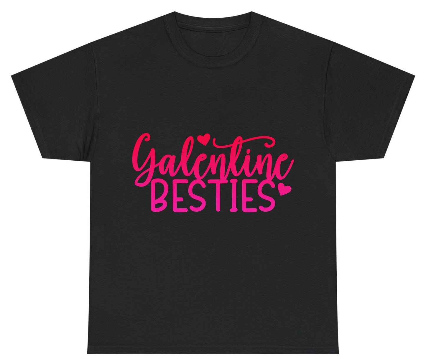 Galentine Besties galentine's day Youth T-Shirt Black product mockup