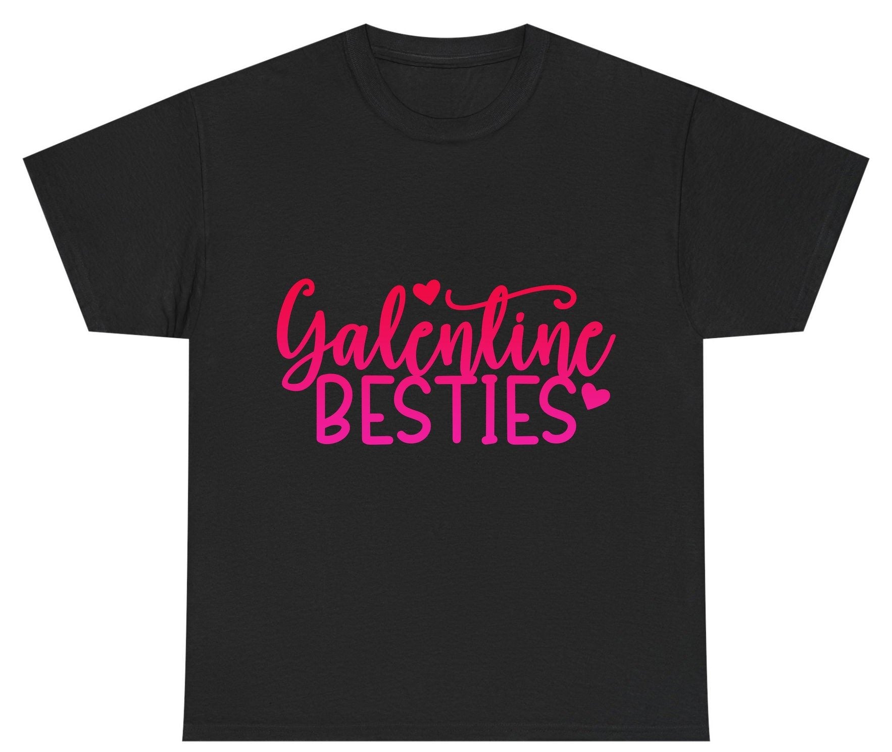 Galentine Besties galentine's day Youth T-Shirt Black product mockup