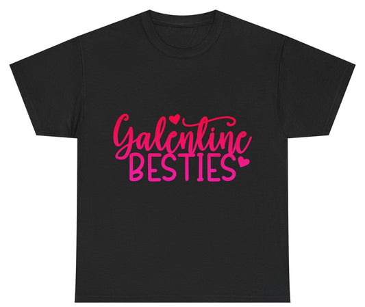 Galentine Besties galentine's day Youth T-Shirt Black product mockup