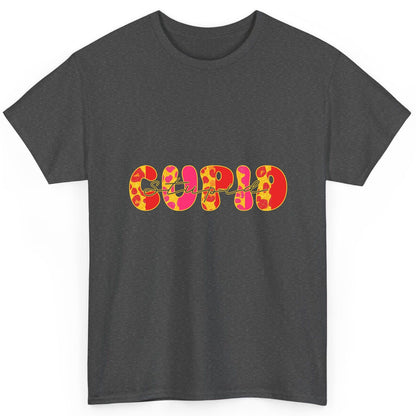 Stupid Cupid anti-Valentine's Day T-Shirt Dark Heather product mockup