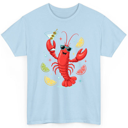 Cartoon Lobster Party lobster T-Shirt Light Blue product mockup