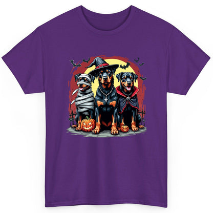 Rottweiler Halloween Costumes rottweiler T-Shirt Purple product mockup