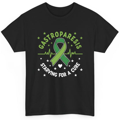Gastroparesis Starving for a Cure gastroparesis awareness T-Shirt Black product mockup