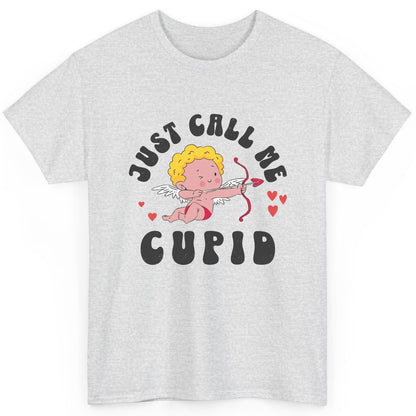 Just Call Me Cupid cupid T-Shirt Ash product mockup