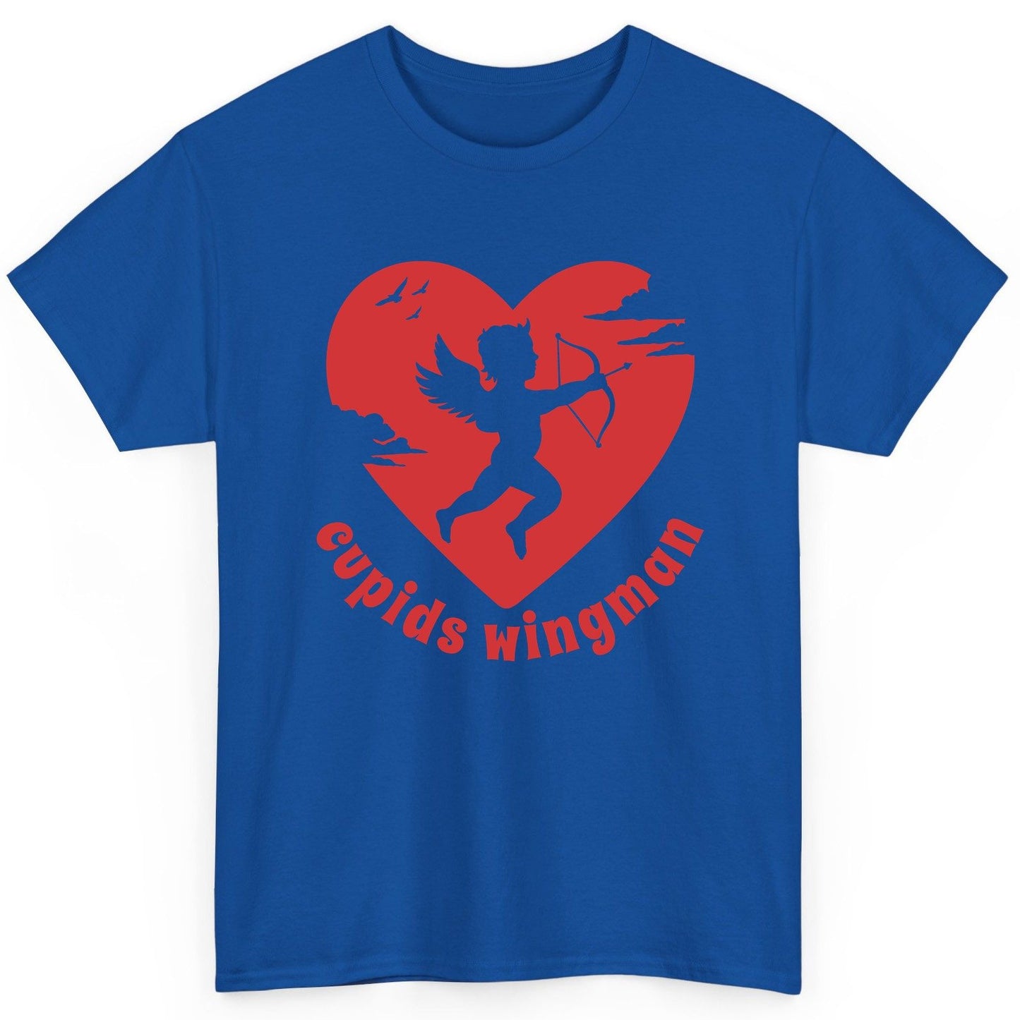 Cupids Wingman cupid T-Shirt Royal product mockup