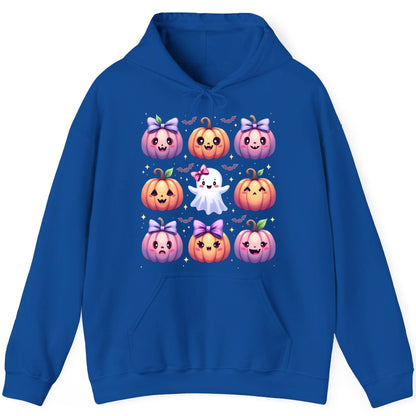 Kawaii Halloween Pumpkins kawaii Halloween Hoodie Royal product mockup