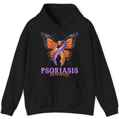 Psoriasis Awareness psoriasis awareness Hoodie Black product mockup