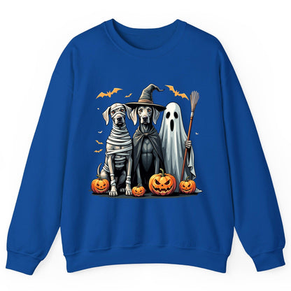 Halloween Weimaraner Dogs Halloween weimaraner dogs Sweatshirt Royal product mockup