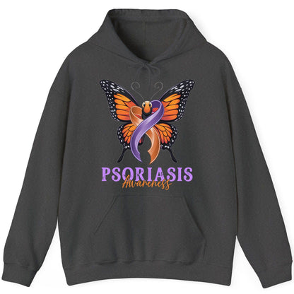 Psoriasis Awareness psoriasis awareness Hoodie Dark Heather product mockup