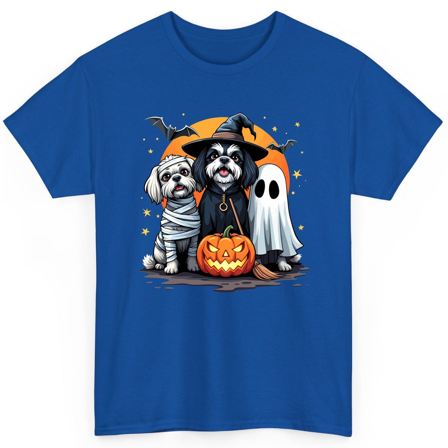 Halloween Dogs Costumes Halloween dogs T-Shirt Royal product mockup