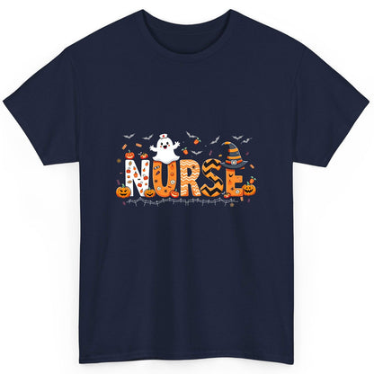 Nurse Halloween T-Shirt Navy product mockup
