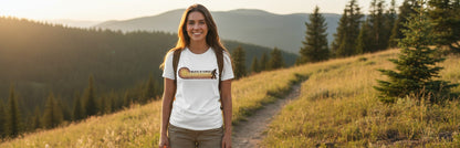 Believe in Yourself bigfoot T-Shirt White lifestyle mockup