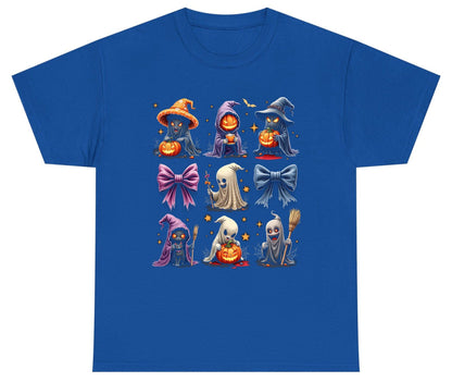 Spooky Cute Halloween Characters Halloween characters Youth T-Shirt Royal product mockup