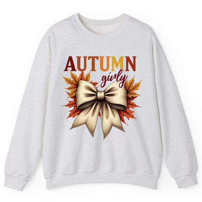 Autumn Girly autumn Sweatshirt Ash product mockup