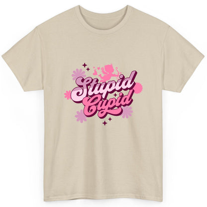 Stupid Cupid anti-Valentine's Day T-Shirt Sand product mockup