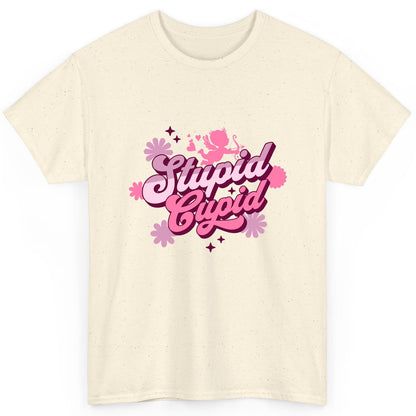 Stupid Cupid anti-Valentine's Day T-Shirt Natural product mockup