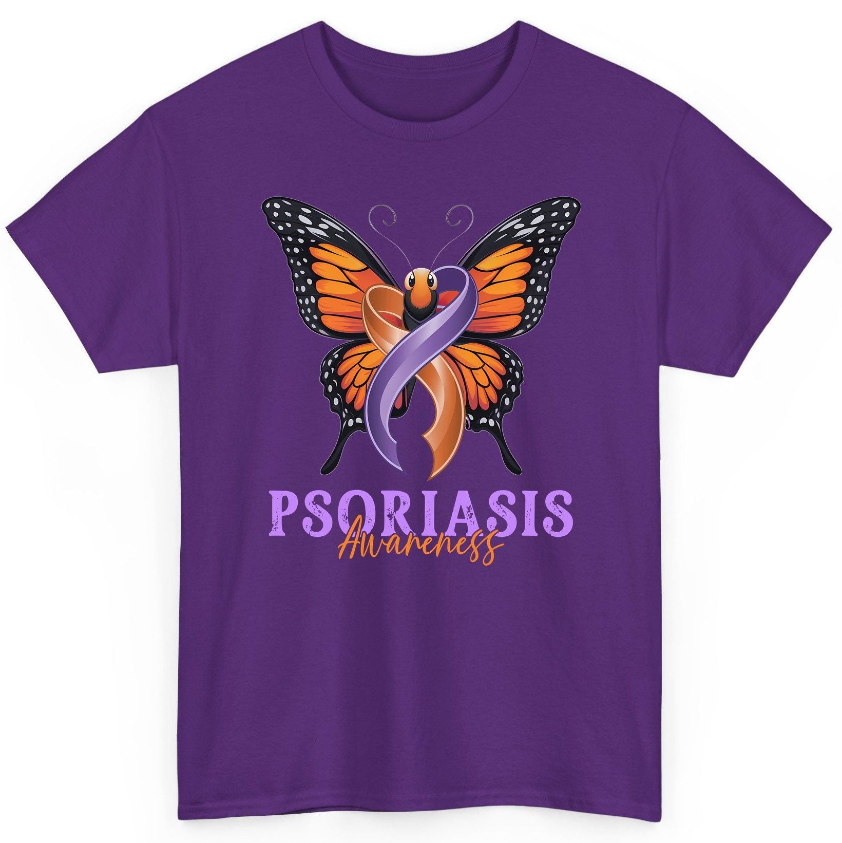 Psoriasis Awareness psoriasis awareness T-Shirt Purple product mockup