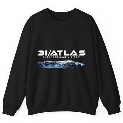 31 Atlas Interstellar Visitor sci-fi spaceship Sweatshirt Black product mockup