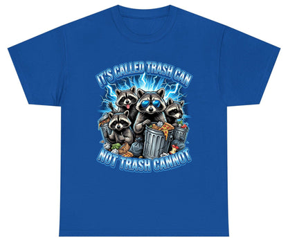 It's Called Trash Can Not Trash Cannot raccoons Youth T-Shirt Royal product mockup