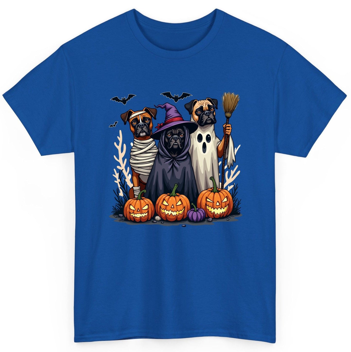 Halloween Dogs in Costume Halloween dogs T-Shirt Royal product mockup