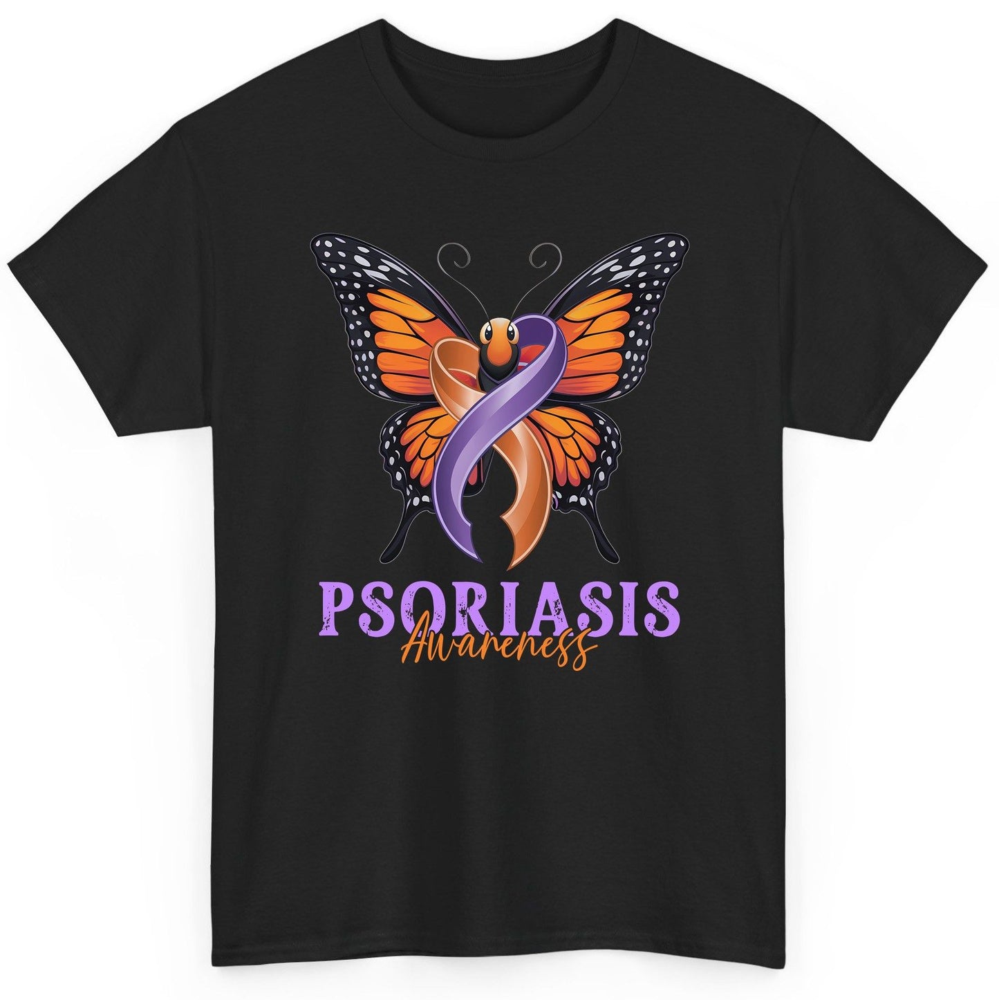 Psoriasis Awareness psoriasis awareness T-Shirt Black product mockup