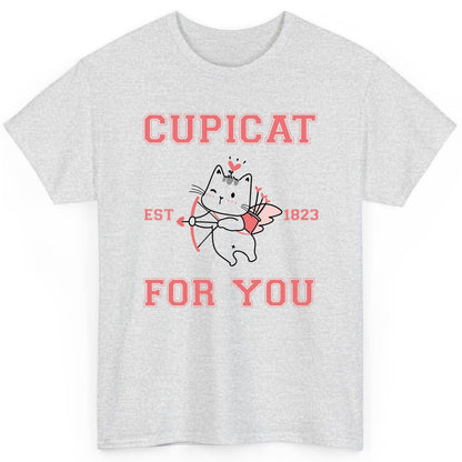 Cupicat Est 1823 for You cupid cat T-Shirt Ash product mockup