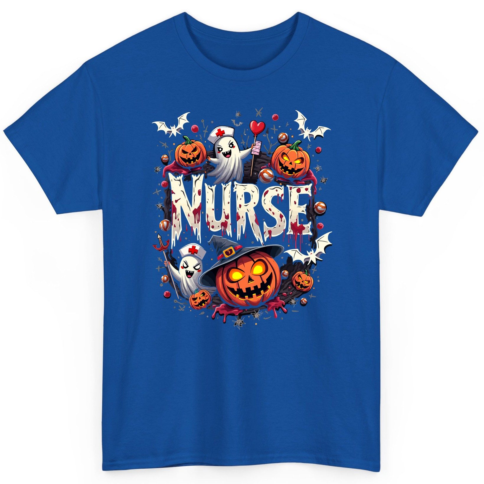 Nurse Halloween nurse T-Shirt Royal product mockup