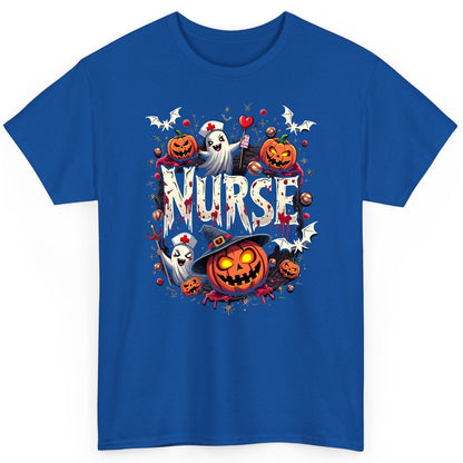 Nurse Halloween nurse T-Shirt Royal product mockup