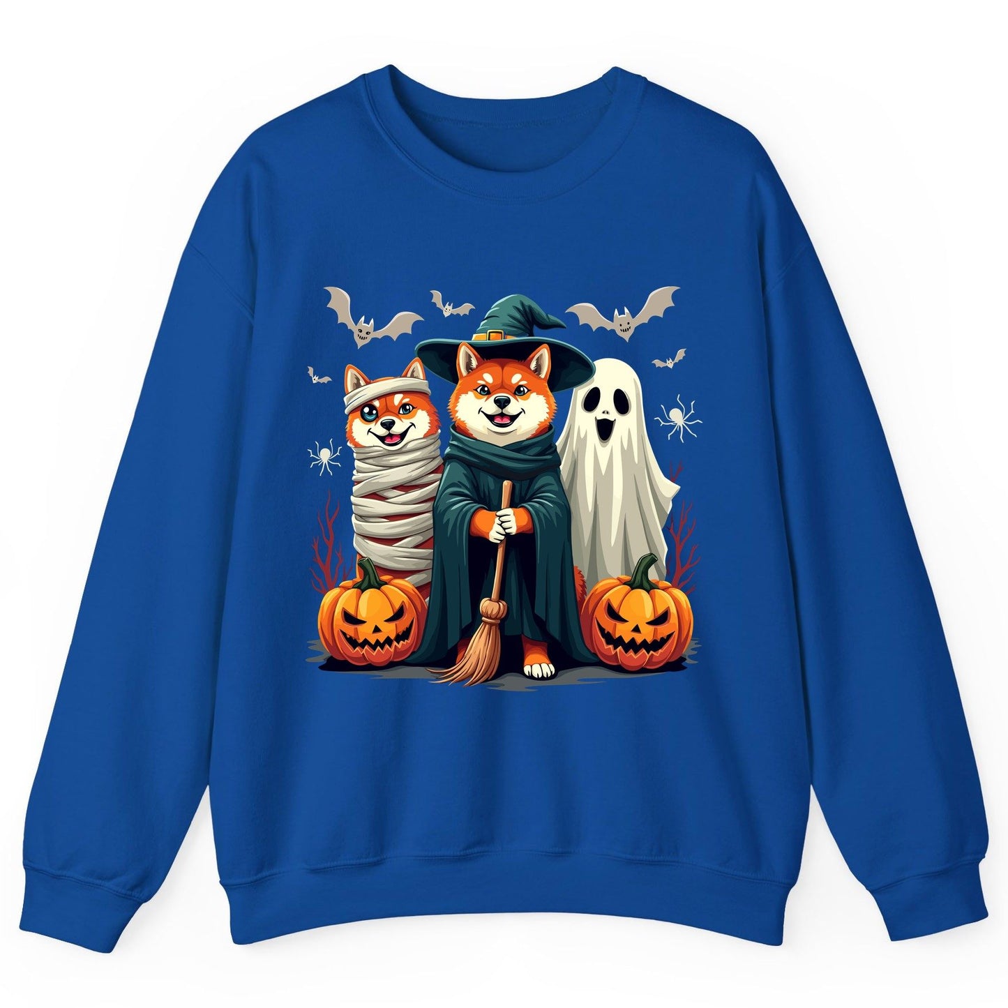 Shiba Inu Halloween Costumes shiba inu Sweatshirt Royal product mockup