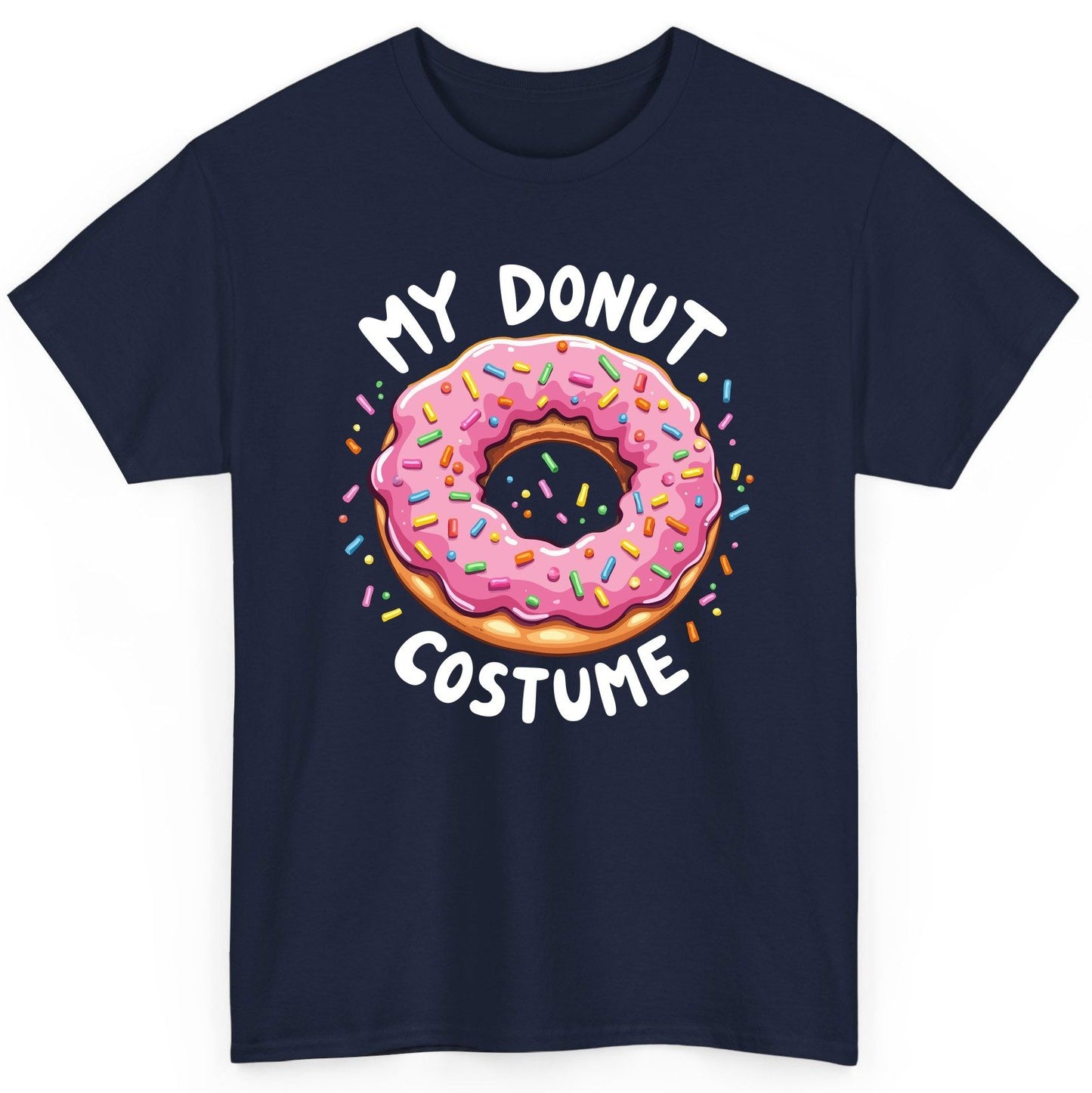 My Donut Costume donut T-Shirt Navy product mockup