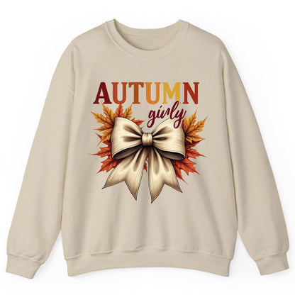 Autumn Girly autumn Sweatshirt Sand product mockup