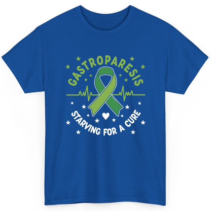 Gastroparesis Starving for a Cure gastroparesis awareness T-Shirt Royal product mockup