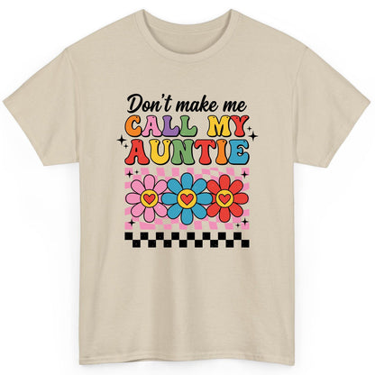 Call My Auntie family humor T-Shirt Sand product mockup