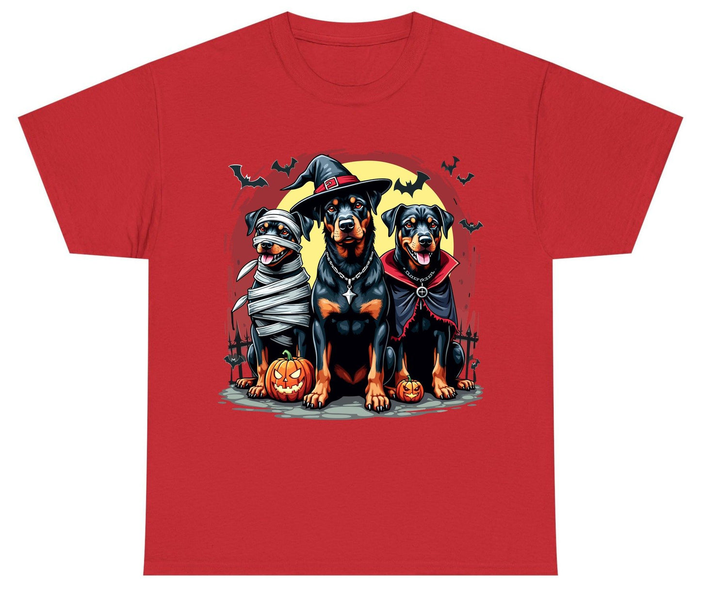 Rottweiler Halloween Costumes rottweiler Youth T-Shirt Red product mockup