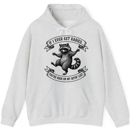 Subtle Raccoon Sketch raccoon Hoodie Ash product mockup