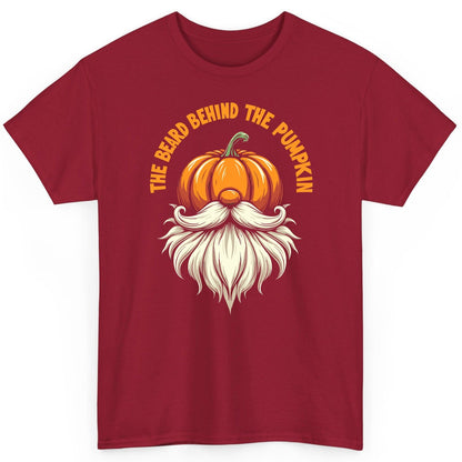 The Beard Behind the Pumpkin Halloween gnome T-Shirt Cardinal Red product mockup