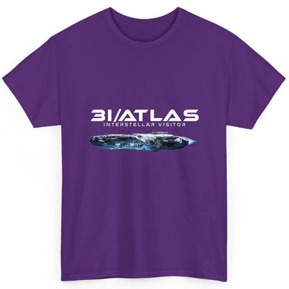 31 Atlas Interstellar Visitor sci-fi spaceship T-Shirt Purple product mockup