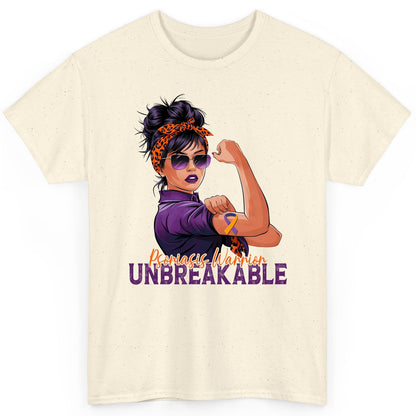Psoriasis Warrior Unbreakable psoriasis awareness T-Shirt Natural product mockup