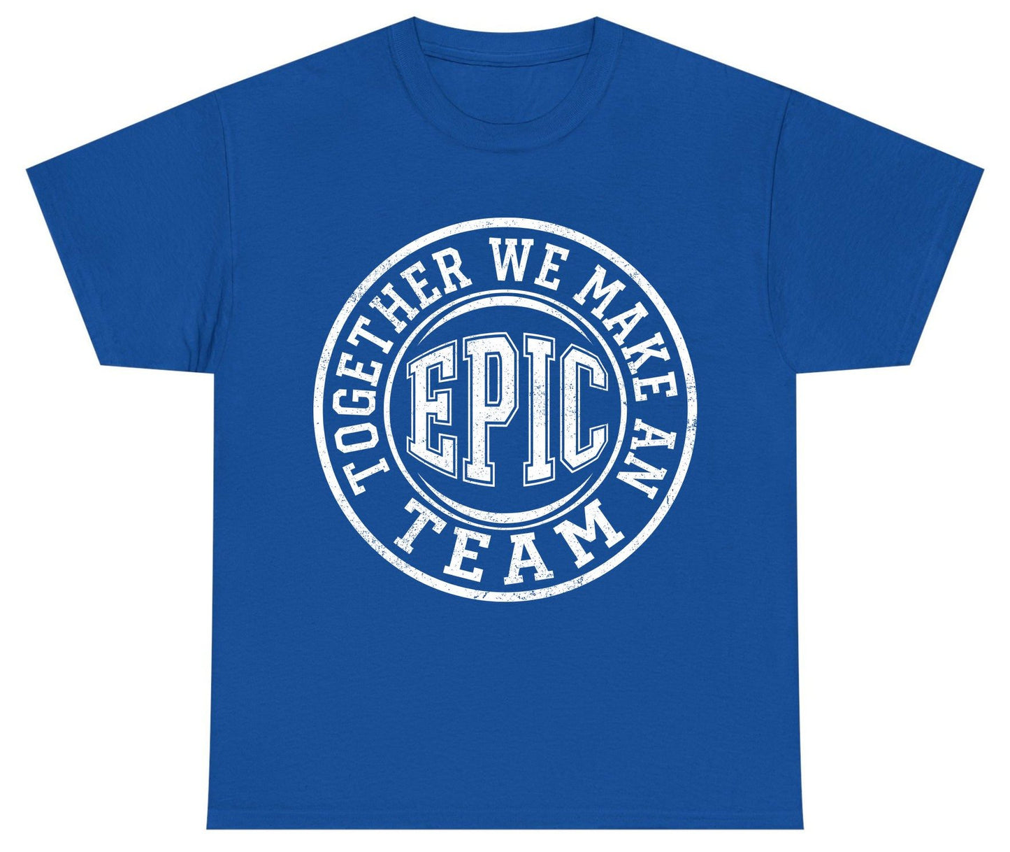Together We Make an Epic Team teamwork Youth T-Shirt Royal product mockup
