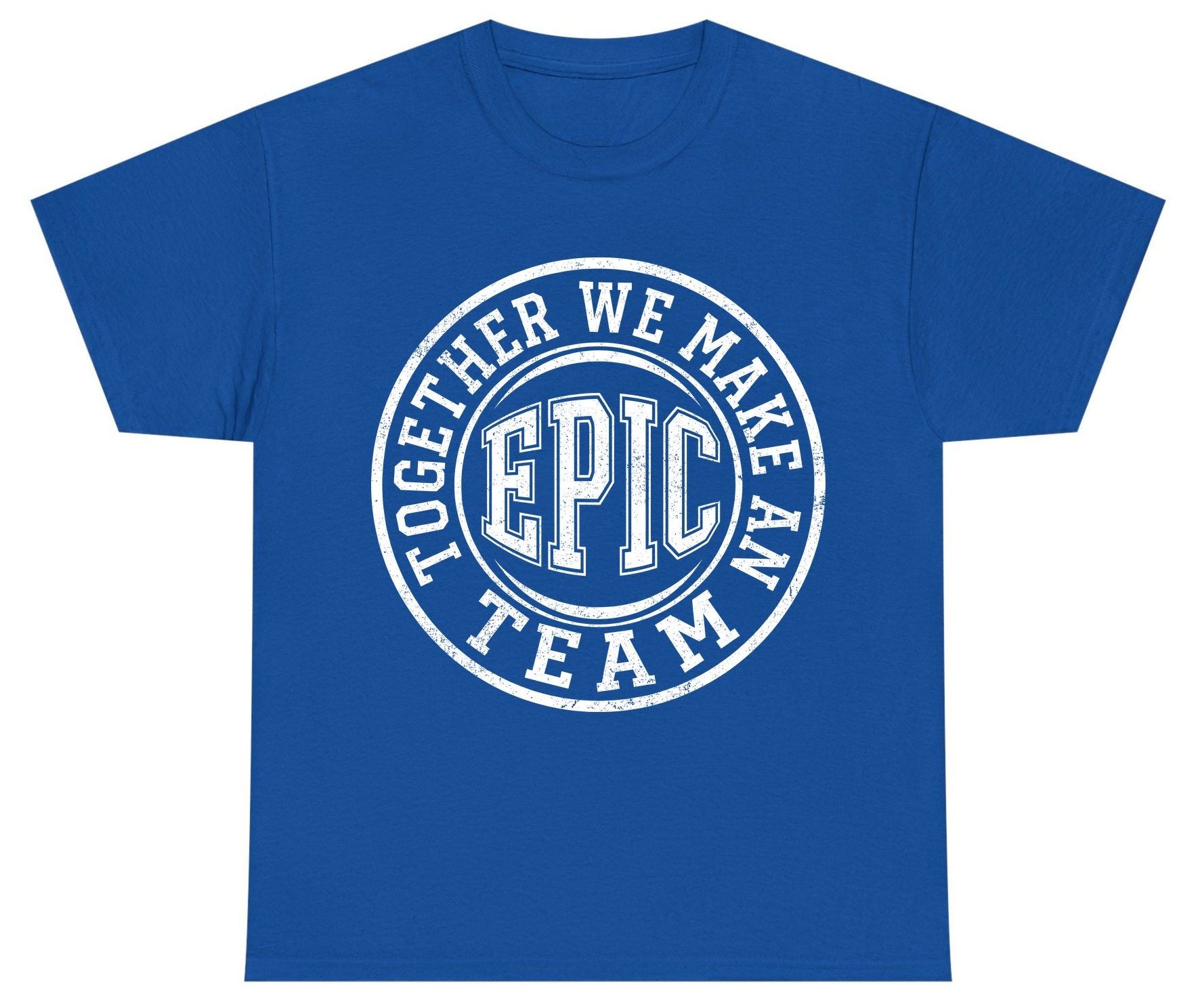 Together We Make an Epic Team teamwork Youth T-Shirt Royal product mockup