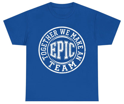 Together We Make an Epic Team teamwork Youth T-Shirt Royal product mockup