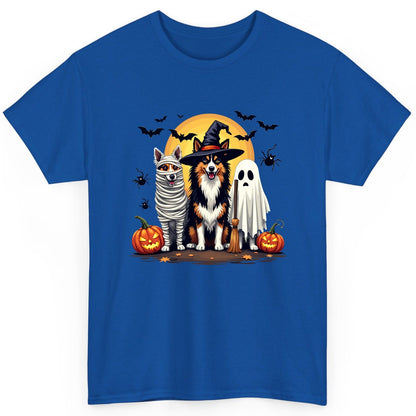 Halloween Dogs in Costumes Halloween dogs T-Shirt Royal product mockup