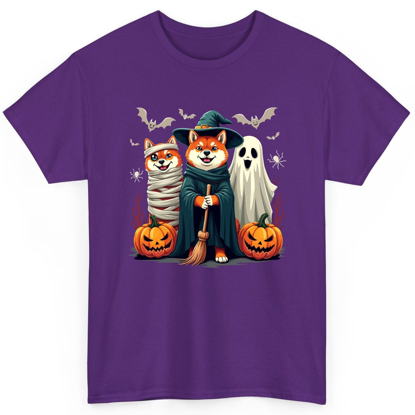 Shiba Inu Halloween Costumes shiba inu T-Shirt Purple product mockup