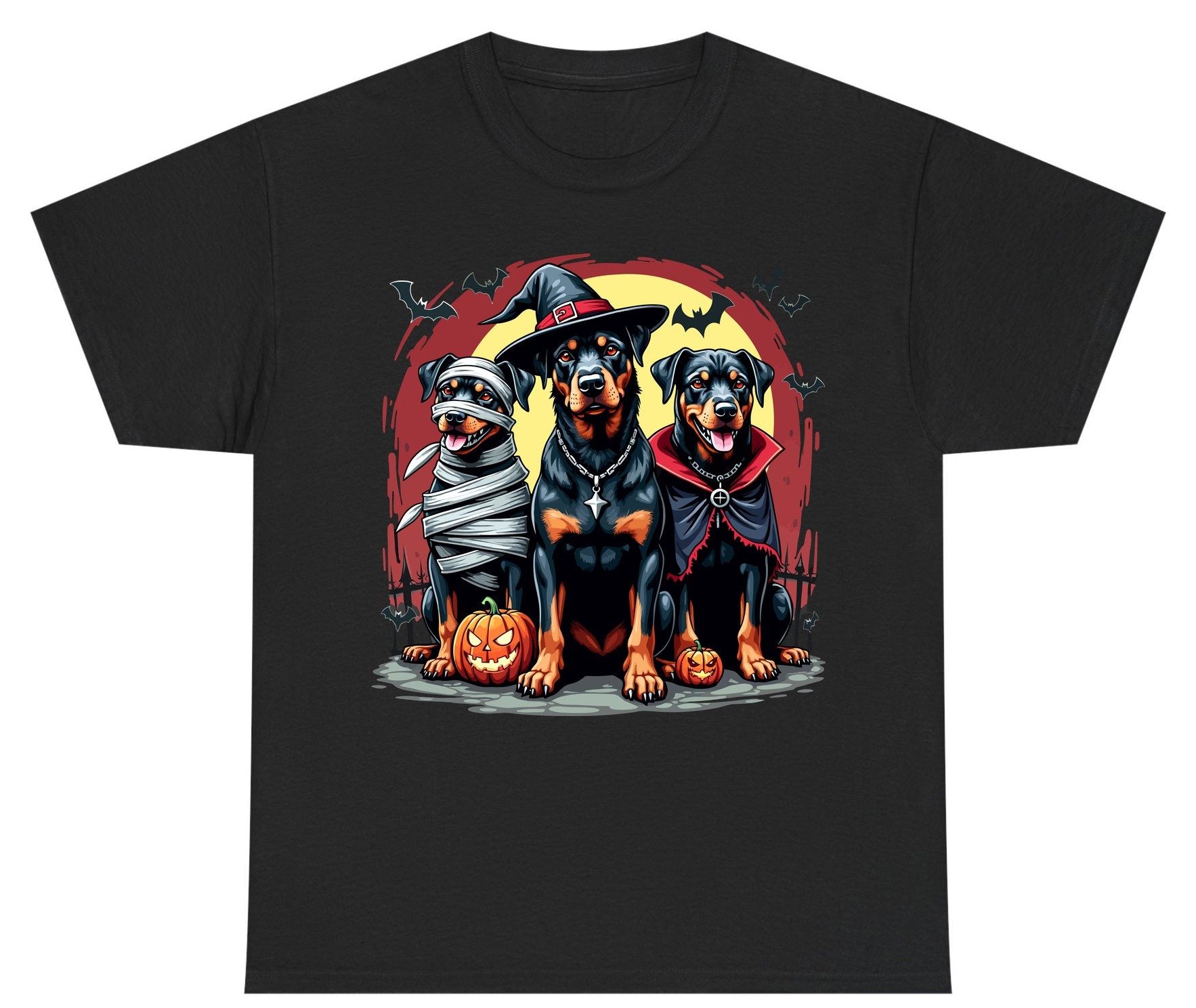 Rottweiler Halloween Costumes rottweiler Youth T-Shirt Black product mockup