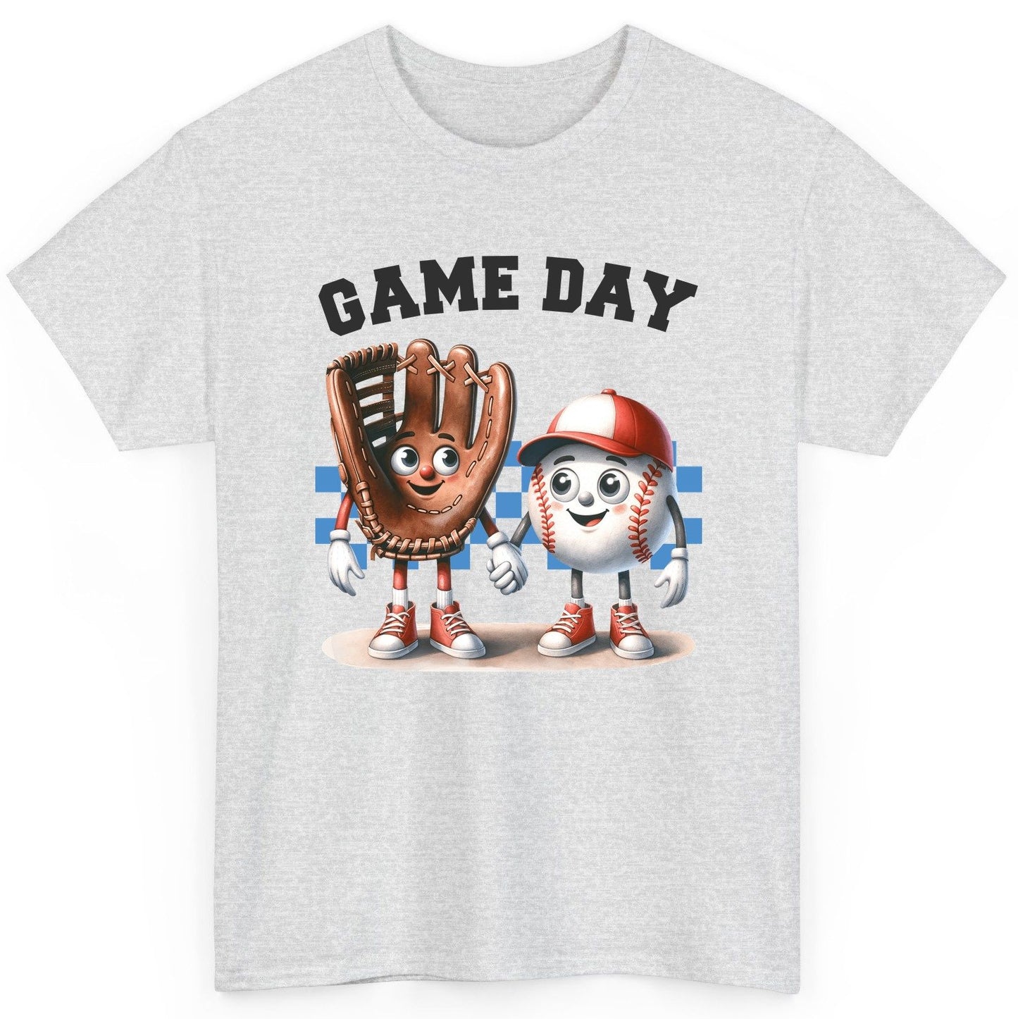 Game Day baseball T-Shirt Ash product mockup