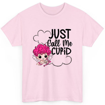 Just Call Me Cupid cupid T-Shirt Light Pink product mockup